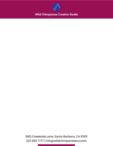 Free Creative Agency Business Letterhead Template to Edit Online
