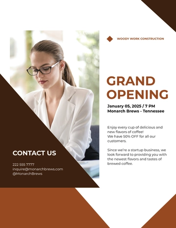 Free New Business Startup Flyer Template to Edit Online | Template.net