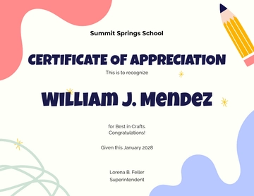 Free Congratulations Certificate for Kids Template to Edit Online | Template.net