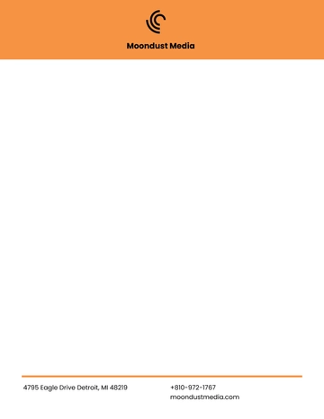 Free Modern Startup Letterhead Template to Edit Online