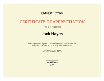 Free Printable Thank You Certificate Template to Edit Online