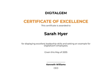Free Border for Certificate of Recognition Template to Edit Online