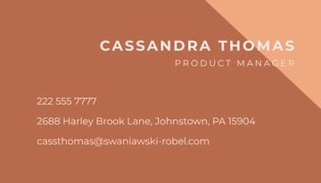 Free Startup Company Business Card Template to Edit Online