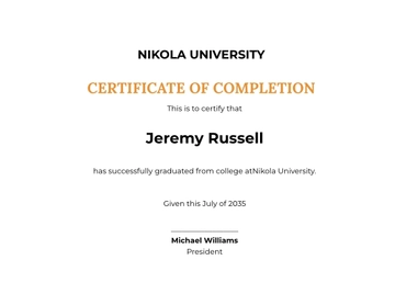 Free Blank Certificate of Recognition Template to Edit Online