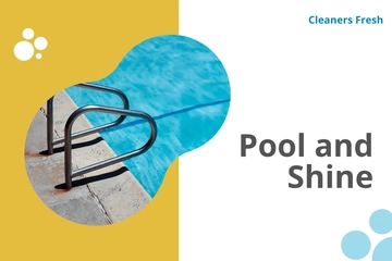 Free Swimming Pool Cleaning Service Postcard Template to Edit Online