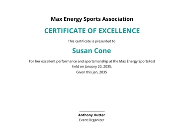 Free Basketball Awards Certification Template to Edit Online