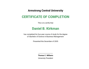 Free Editable University Degree Certificate Template to Edit Online