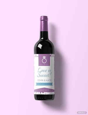 Save the Date Label Template