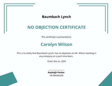 Free Application For No Objection Certificate Template to Edit Online Free Application For No Objection Certificate Template to Edit Online