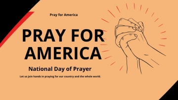 Free National Day of Prayer YouTube Video Thumbnail Template to Edit Online