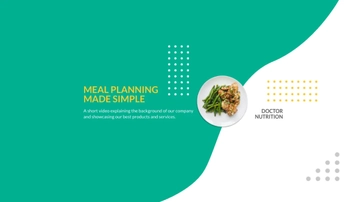 Free Meal Plan Food Youtube Thumbnail Template to Edit Online