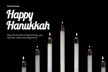 Free Hanukkah Postcard Template to Edit Online