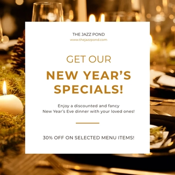 Free New Years Specials Instagram Post Template to Edit Online
