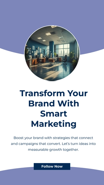 Free Marketing Facebook Story Template to Edit Online