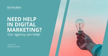 Free Digital Marketing Facebook Post Template to Edit Online