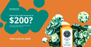 Free Product Marketing Facebook Post Template to Edit Online