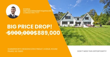 Free Real Estate Agent Facebook Post Template to Edit Online