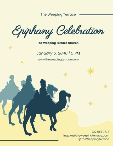 Free Epiphany Celebrations Flyer Template to Edit Online | Template.net
