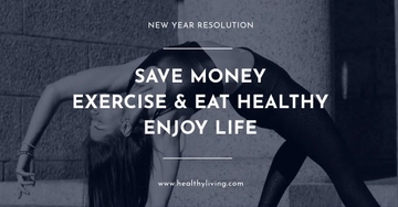 Free New Year Resolution Facebook Post Template to Edit Online
