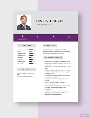Associate Accountant Resume