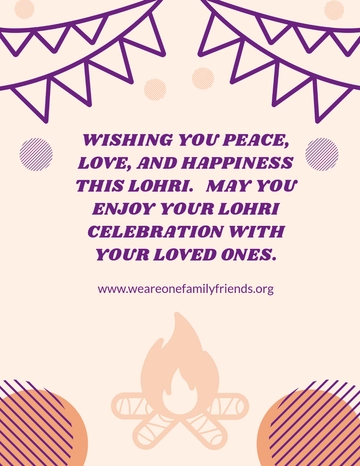 Free Lohri Wishes Flyer Template to Edit Online | Template.net