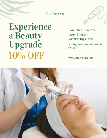 Free Med Spa Flyer Template to Edit Online | Template.net