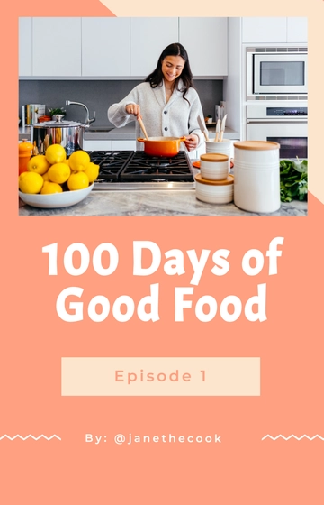 Free Cooking Show IGTV Cover Template to Edit Online