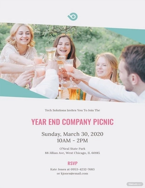 Company Picnic Invitation Template