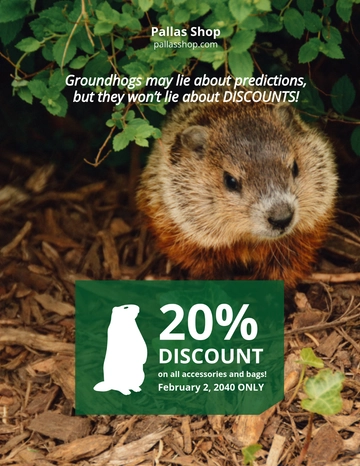 Free Funny Groundhog Day Flyer Template to Edit Online | Template.net Free Funny Groundhog Day Flyer Template to Edit Online | Template.net