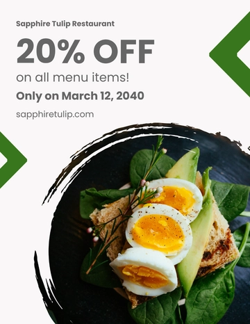 Free Restaurant Marketing Flyer Template to Edit Online