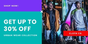 Holiday Off Sale Blog Image Template