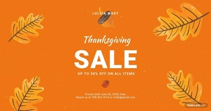 Holiday Special Sale Facebook Post Template