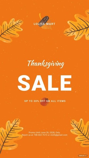 Holiday Special Sale Whatsapp Image Template