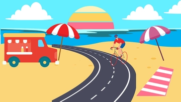 Free High Resolution Summer Background Template to Edit Online