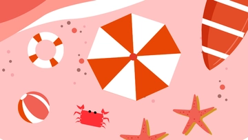 Free Red Summer Background Template to Edit Online Free Red Summer Background Template to Edit Online