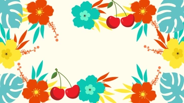 Free Summer Art Background Template to Edit Online