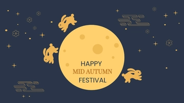 Free Simple Mid-Autumn Festival Background Template to Edit Online Free Simple Mid-Autumn Festival Background Template to Edit Online