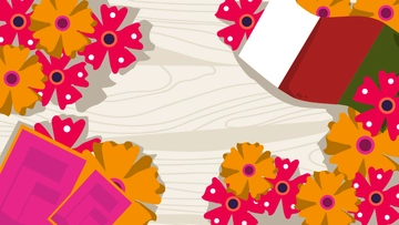 Free Floral Mexican Independence Day Background Template to Edit Online