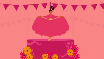 Free Pink Mexican Independence Day Background Template to Edit Online Free Pink Mexican Independence Day Background Template to Edit Online