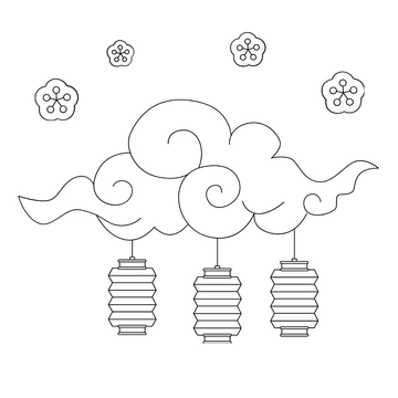 Free Transparent Mid-Autumn Festival Drawing Template to Edit Online