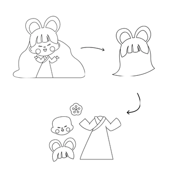 Free Mid-Autumn Festival Concept Drawing Template to Edit Online