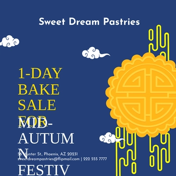 Free Mid-Autumn Festival Instagram Ads Template to Edit Online