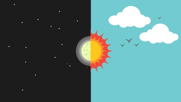 Free Fall Equinox Cartoon Background Template to Edit Online