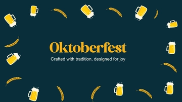 Free Oktoberfest Design Background Template to Edit Online