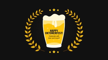 Free Oktoberfest Day Background Template to Edit Online