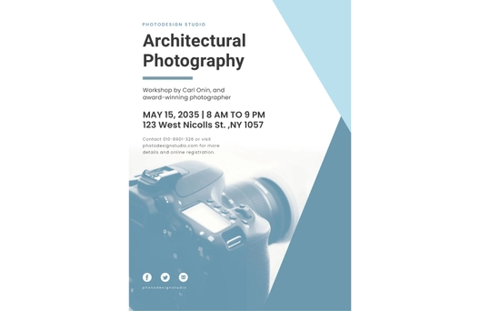 Corporate Photography Flyer Template