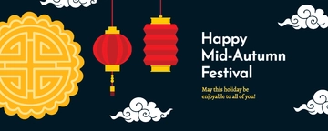 Free Mid-Autumn Festival Flex Banner Template to Edit Online