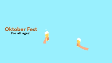 Free Oktoberfest Cartoon Background Template to Edit Online