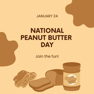 Free National Peanut Day Instagram Post Template to Edit Online Free National Peanut Day Instagram Post Template to Edit Online