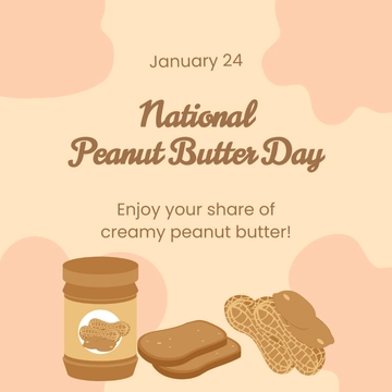 Free National Peanut Day Whatsapp Post Template to Edit Online Free National Peanut Day Whatsapp Post Template to Edit Online